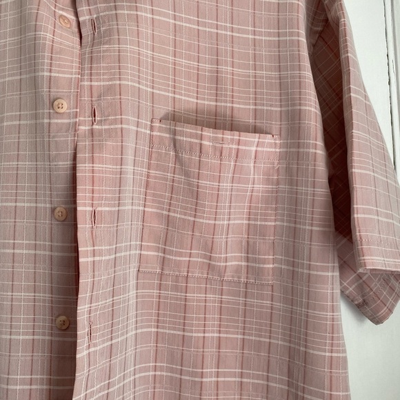 Campia Moda Short Sleeve Menta Button Up Shirt, Size: Large - Picture 4 of 8